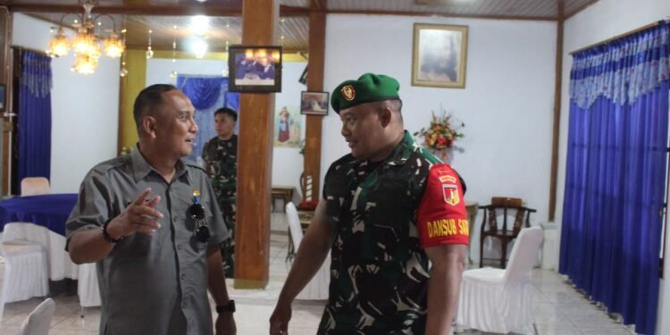 Pastikan Kesiapan Pengamanan Kunjungan RI 2, Dandim 1310/Bitung Pimpin Apel Gelar Pasukan