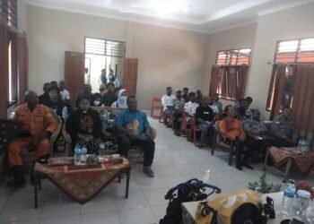 Sinergi Kembangkan Pariwisata Bahari, Kapolsek Sarmi Kota Hadiri Pelatihan Selam Dasar