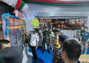 Pastikan Keamanan dan Pelayanan Masyarakat Optimal, Dandim 1310/Bitung Bersama Forkopimda Minut Tinjau Pos Nataru