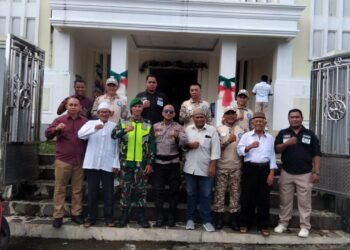 Ciptakan Rasa Aman Ibadah Natal, Kodim 1310/Bitung Terjunkan Personelnya