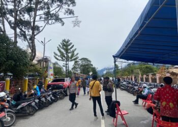 Polres Jayawijaya Gelar Giat Pos Terpadu Ops Lilin Cartenz 2025