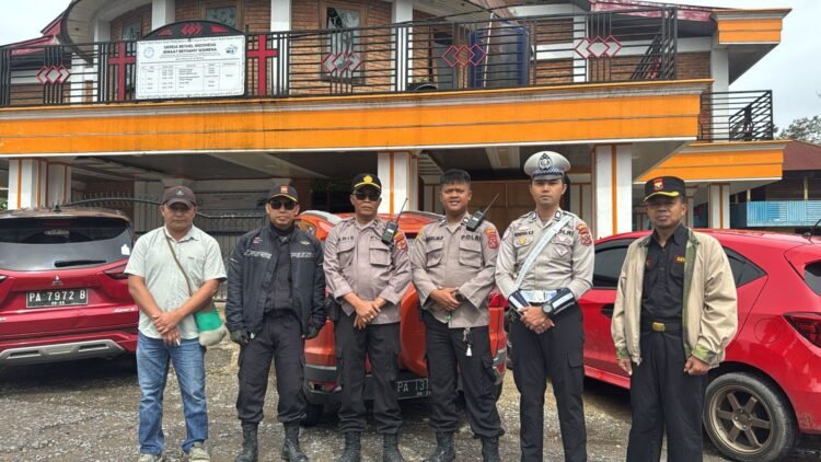Polres Jayawijaya Amankan Ibadah Natal di Gereja Bethel Indonesia Bethany Wamena