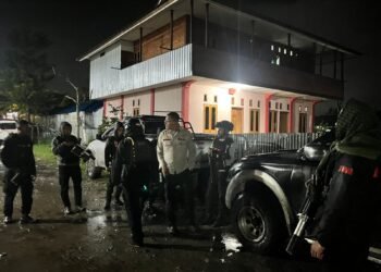 Polres Jayawijaya Pastikan Kamtibmas Aman Selama Pos Terpadu Ops Lilin Cartenz 2025