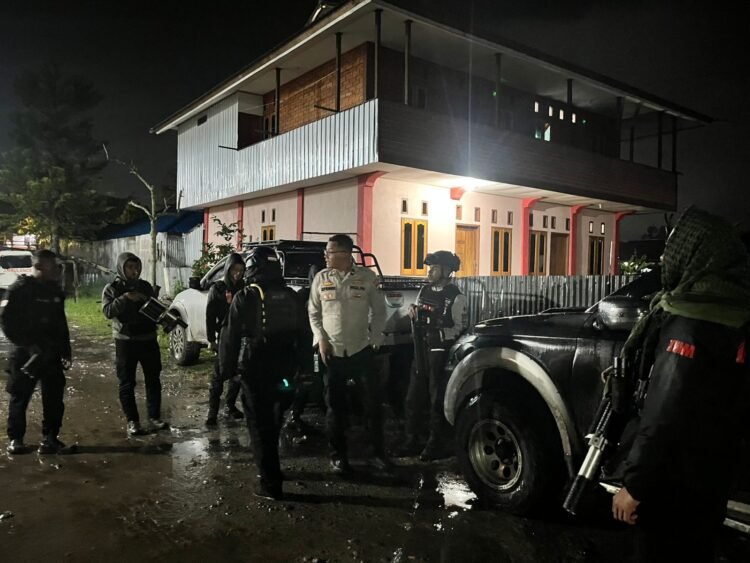 Polres Jayawijaya Pastikan Kamtibmas Aman Selama Pos Terpadu Ops Lilin Cartenz 2025