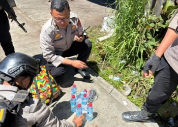 Ops Lilin Cartenz 2025, Polres Jayawijaya Intensifkan Patroli Pagi di Kota Wamena