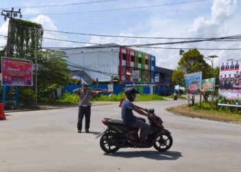 Hari Ke-10 Operasi Lilin Cartenz 2025, Pengamanan Nataru di Sarmi Tetap Kondusif