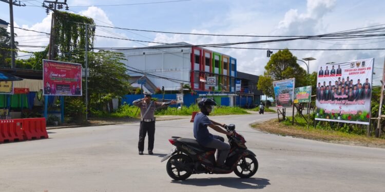 Hari Ke-10 Operasi Lilin Cartenz 2025, Pengamanan Nataru di Sarmi Tetap Kondusif