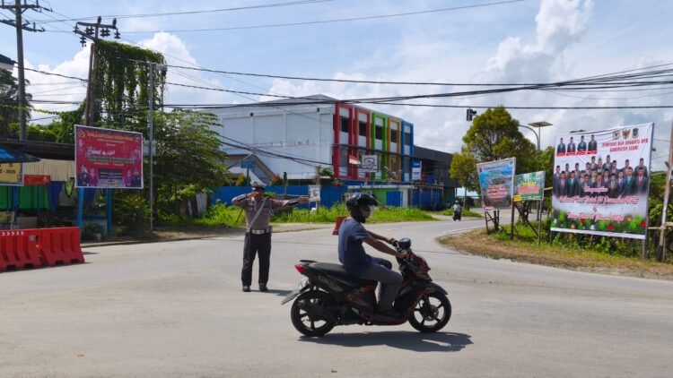 Hari Ke-10 Operasi Lilin Cartenz 2025, Pengamanan Nataru di Sarmi Tetap Kondusif