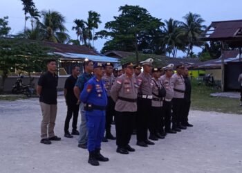 Polres Sarmi Gelar Apel Kesiapsiagaan Antisipasi Malam Tahun Baru