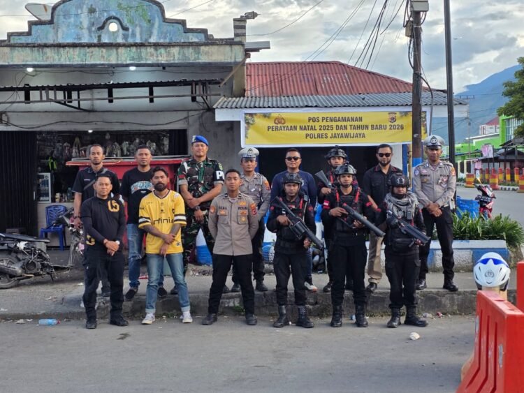 Polres Jayawijaya, Jelang Tahun Baru Intensifkan Pengamanan dan Pengaturan Lalu Lintas