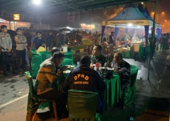 Kapolres Sarmi Bersama Forkopimda Hadiri Lepas Sambut Tahun Baru 2025–2026