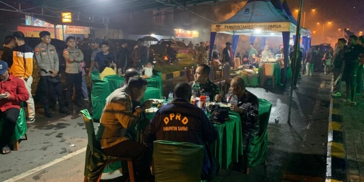 Kapolres Sarmi Bersama Forkopimda Hadiri Lepas Sambut Tahun Baru 2025–2026