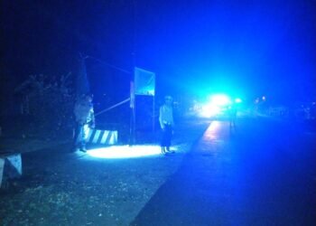 Jelang Tutup Tahun, Wakapolsek Bonggo Amankan Ibadah dan Himbau Masyarakat Jaga Kamtibmas