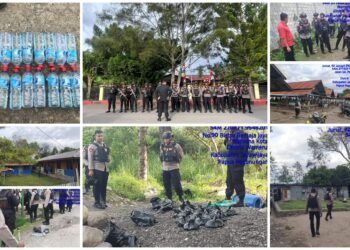 Polres Jayawijaya Intensifkan Patroli Ops Lilin Cartenz 2025, Cegah Gangguan Kamtibmas Akibat Miras
