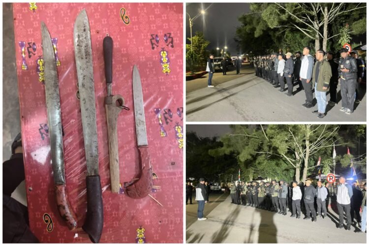 Polres Jayawijaya Gelar Patroli dan Razia, Jaga Kamtibmas di Wamena