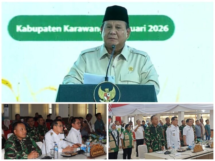 Ketahanan Pangan Nasional 2026, Walikota Bitung dan Dandim 1310/Bitung Hadiri Tasyakuran Swasembada Pangan dan Zoom Meeting Bersama Bapak Presiden RI