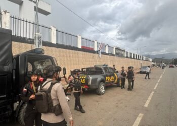 Polres Jayawijaya Gelar Patroli Pasca Tahun Baru, Situasi Wamena Aman