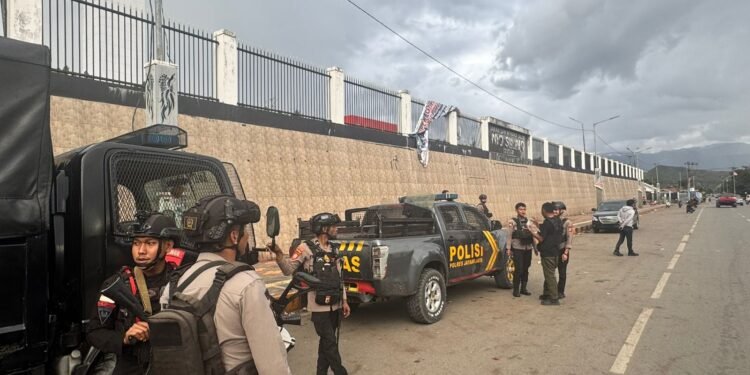 Polres Jayawijaya Gelar Patroli Pasca Tahun Baru, Situasi Wamena Aman