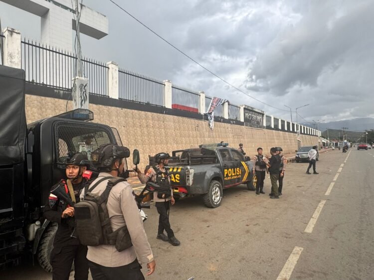 Polres Jayawijaya Gelar Patroli Pasca Tahun Baru, Situasi Wamena Aman