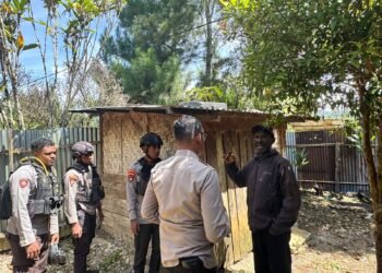 Polres Jayawijaya Pastikan Kamtibmas Kondusif, Selama Opersi Lilin Cartenz 2025