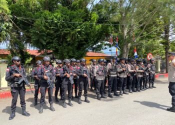 Jaga Wamena Tetap Aman, Polres Jayawijaya Gelar Patroli dan HImbau Warga Hindari Miras