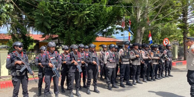 Jaga Wamena Tetap Aman, Polres Jayawijaya Gelar Patroli dan HImbau Warga Hindari Miras