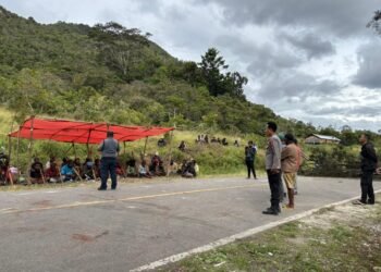 Polres Jayawijaya Kawal Dialog Pemalangan, Jalan Trans Wamena-Tolikara Kembali Dibuka