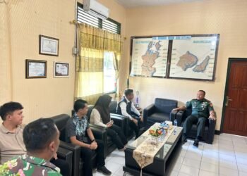 Terima Kunjungan Kepala SPPG dan Staf, Dandim 1310/Bitung Pastikan Program MBG Berjalan Lancar dan Aman