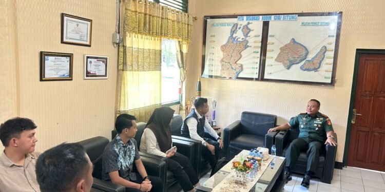 Terima Kunjungan Kepala SPPG dan Staf, Dandim 1310/Bitung Pastikan Program MBG Berjalan Lancar dan Aman