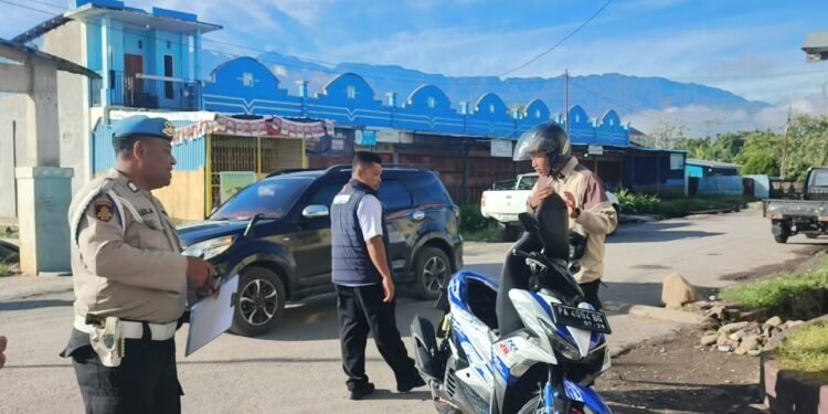 Pelaksanaan Gaktiplin Personil Polres Jayawijaya