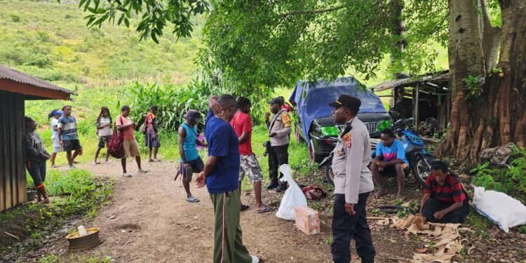 Polsek Kurulu Laksanakan Panen Jagung Program Ketahanan Pangan Kuartal III