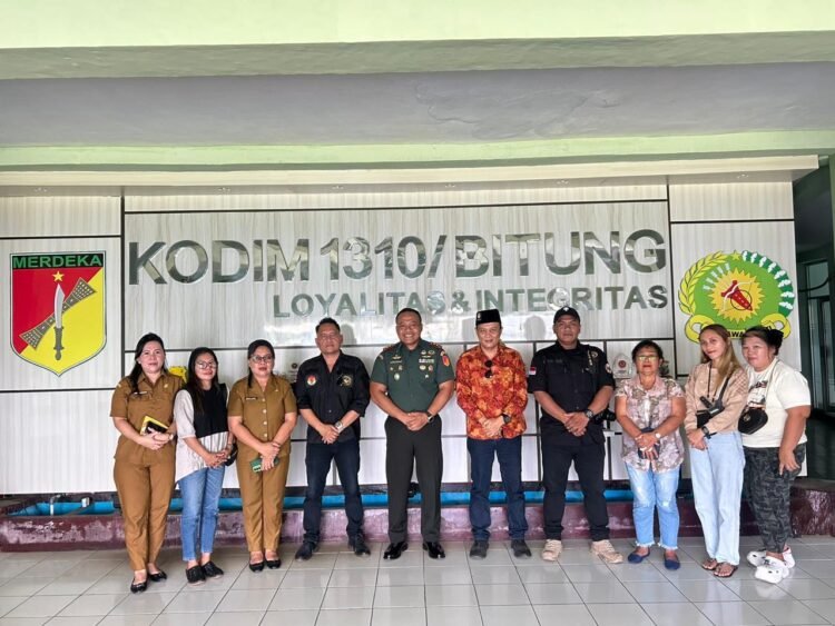 Sinergi TNI dan Elemen Masyarakat, Kodim 1310/Bitung Bersama Ormas POLA Siap Wujudkan Kamtibmas di Kota Bitung