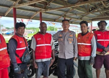 Ciptakan Kamtibmas Kondusif, Bhabinkamtibmas Mararena Laksanakan Sambang Ojek