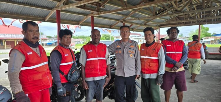 Ciptakan Kamtibmas Kondusif, Bhabinkamtibmas Mararena Laksanakan Sambang Ojek