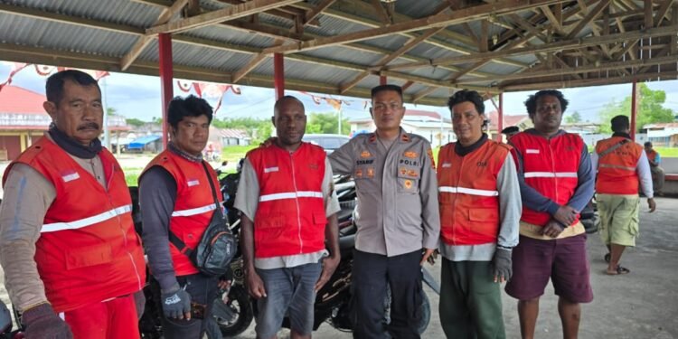 Ciptakan Kamtibmas Kondusif, Bhabinkamtibmas Mararena Laksanakan Sambang Ojek