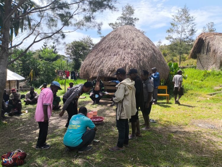 Polsek Bolakme Fasilitasi Mediasi Warga di Distrik yalengga
