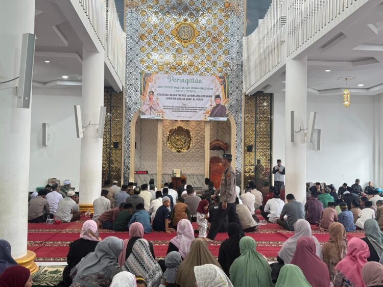 Polres Jayawijaya Peringati Isra Mi’raj Nabi Muhammad SAW 1447 H/2026 M