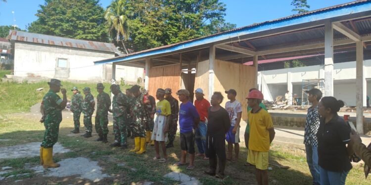 Target 1 KDKMP Siap Diresmikan, Kasdam XIII/Merdeka Tinjau Pembangunan KDKMP di Desa Kauditan Dua