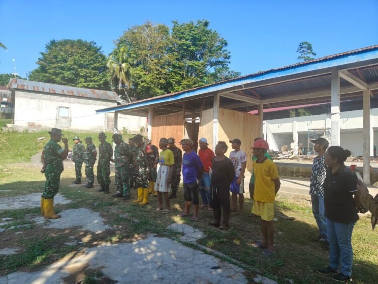 Target 1 KDKMP Siap Diresmikan, Kasdam XIII/Merdeka Tinjau Pembangunan KDKMP di Desa Kauditan Dua