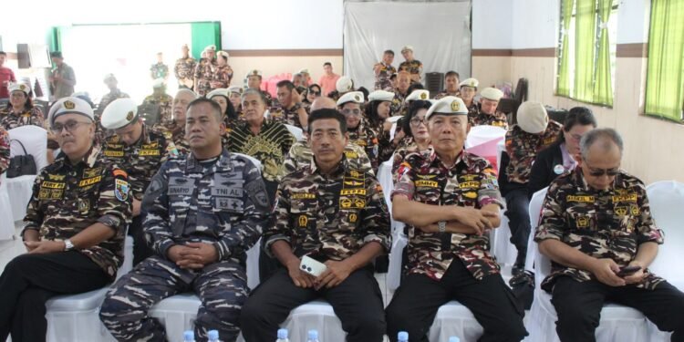 Momen Pelantikan Pengurus Cabang, Sinergi Kodim 1310/Bitung dan FKPPI Bangun Komunikasi Yang Baik Dengan Elemen Masyarakat