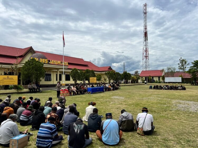 Polres Jayawijaya Fasilitasi Mediasi Adat Kasus Punika Wenda, Kesepakatan Damai Dicapai