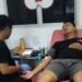 Wujud Kepedulian dan Rasa Kemanusiaan, Anggota Kodim 1310/Bitung Bantu Donorkan Darah Untuk Ibu Yang Akan Melahirkan