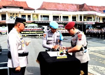 Kasat Reskrim Polresta Cilacap Resmi Berganti, Kapolresta Cilacap Ucapkan Terima Kasih atas Pengabdian Pejabat Lama