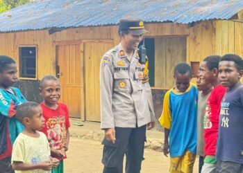 Sat Binmas Polres Jayawijaya Laksanakan Kegiatan DDS di Honai Lama II