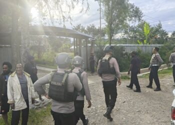 Polres Jayawijaya Laksanakan Pengecekan Perkembangan Jagung Program Ketahanan di Wamena