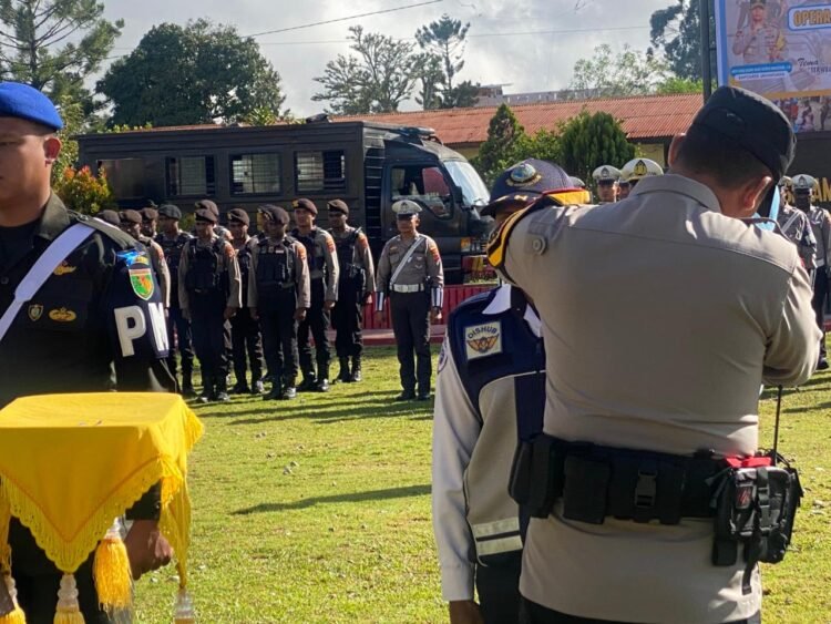 Polres Jayawijaya Gelar Apel Pasukan Operasi Keselamatan Cartenz-2026