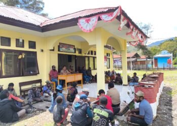 Polsek Bolakme Fasilitasi Penyelesaian Kasus Perzinahan dan Penganiayaan Secara Adat