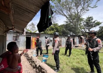 Polres Jayawijaya Intensifkan Patroli, Ciptakan Kamtibmas Aman dan Kondusif