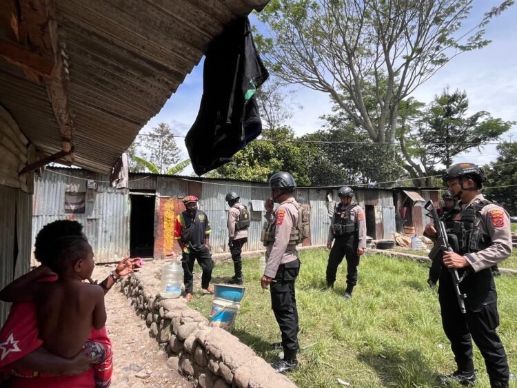 Polres Jayawijaya Intensifkan Patroli, Ciptakan Kamtibmas Aman dan Kondusif