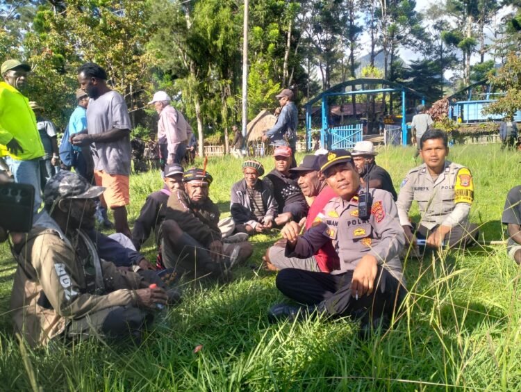 Polsek Bolakme Fasilitasi Mediasi Penyelesaian Kasus Penganiayaan Di Distrik Tagime